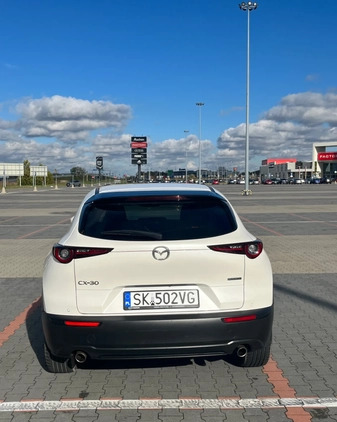 Mazda CX-30 cena 114000 przebieg: 65000, rok produkcji 2021 z Gliwice małe 37